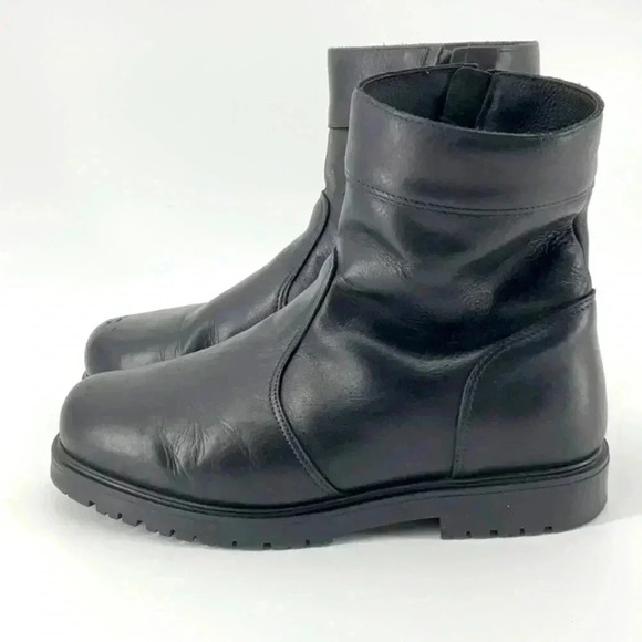 LOGISTIK LEATHER MAN ANKLE BOOTS  8 INCH - Picture 3 of 8